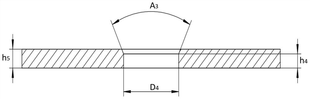 Aluminum alloy drawing type friction plug repair welding joint and machining method thereof