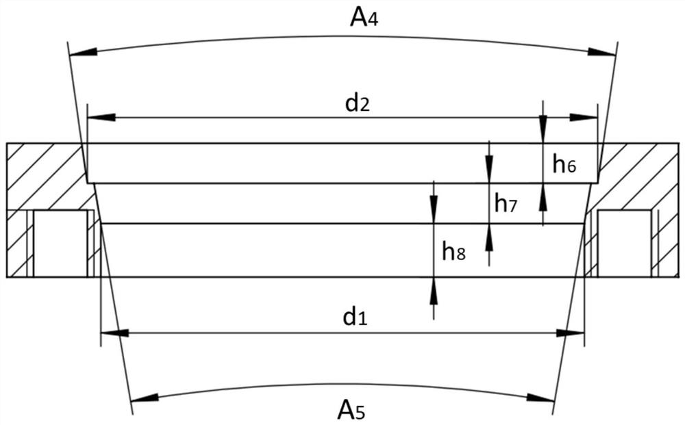 Aluminum alloy drawing type friction plug repair welding joint and machining method thereof