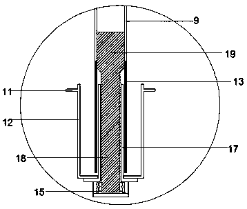 Spiral wading lifting machine for protecting rotating shaft