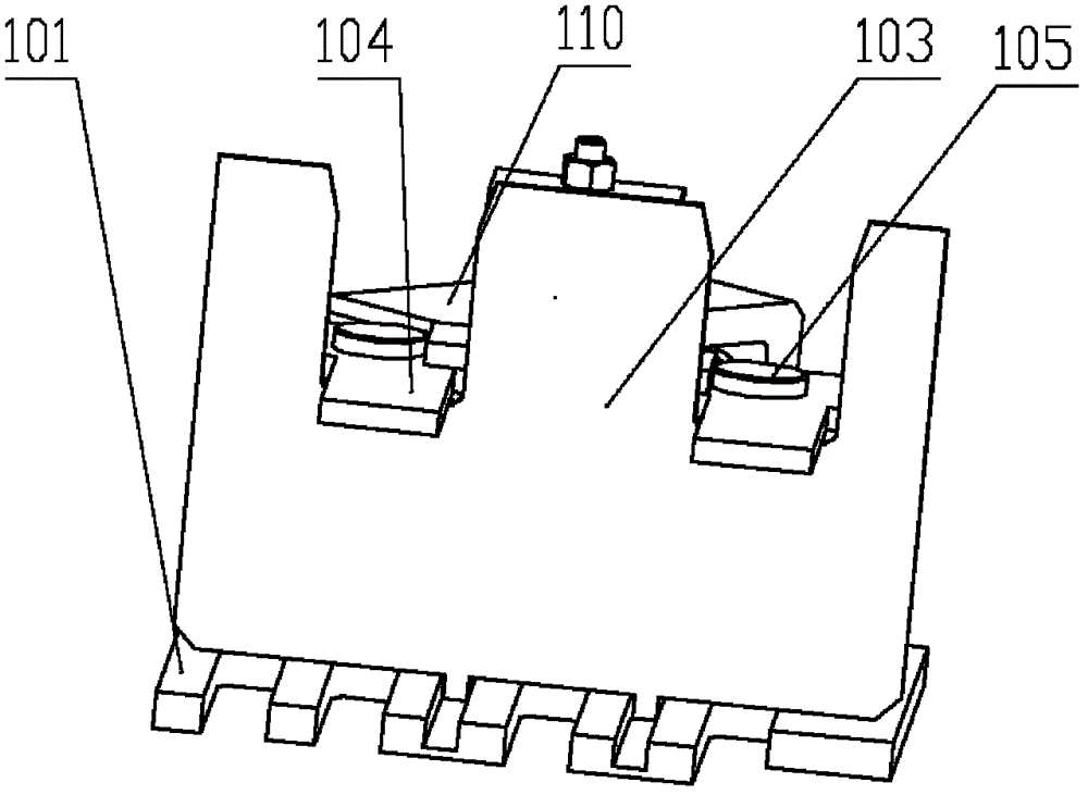 Financial product clamping and conveying device