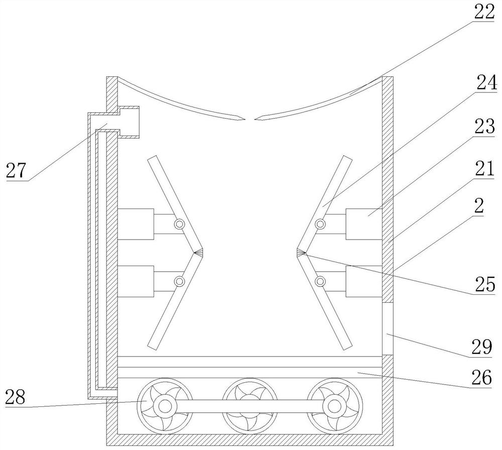 Garbage collection equipment convenient to clean for municipal environmental protection