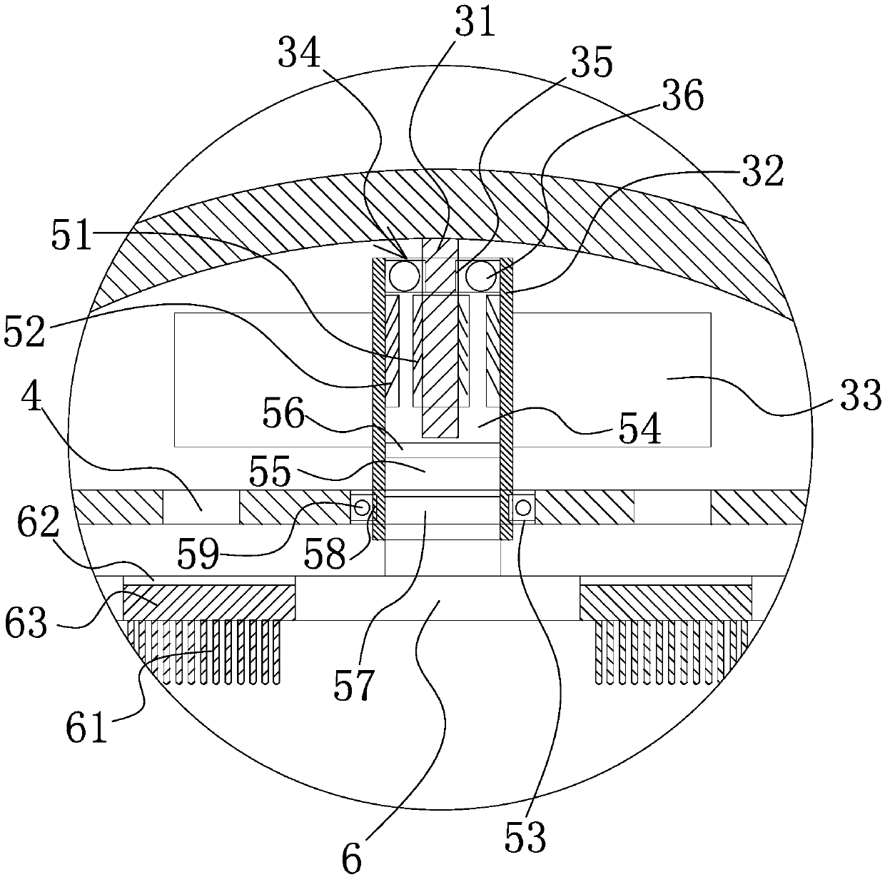 Self-light-emitting massage shower head