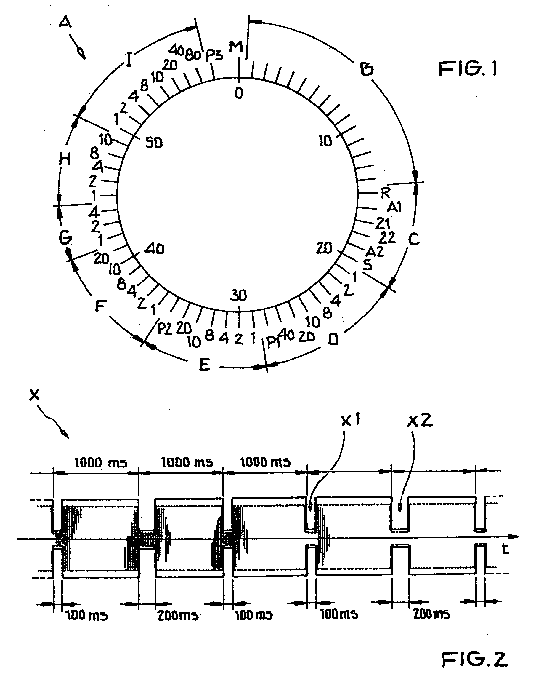 Method for gaining time information and receiver for implementing the method