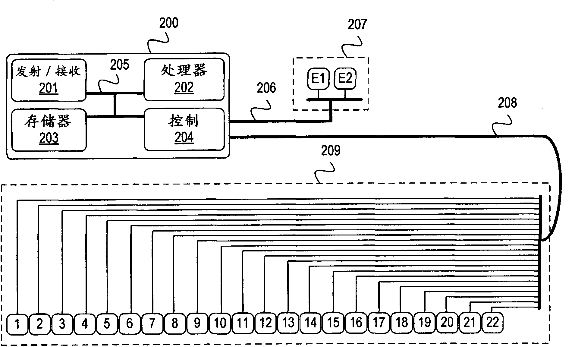 System and method for detecting nerve stimulation with an implanted prosthesis