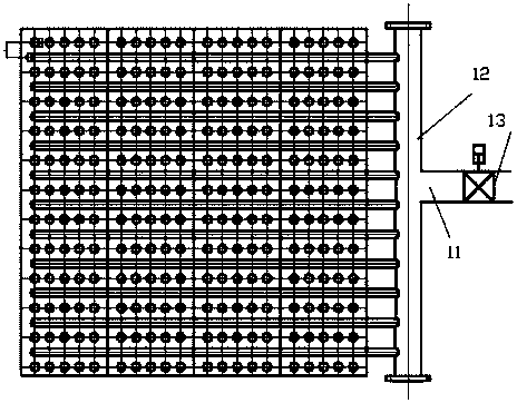 Multistage flash system with intermediate heat accumulation