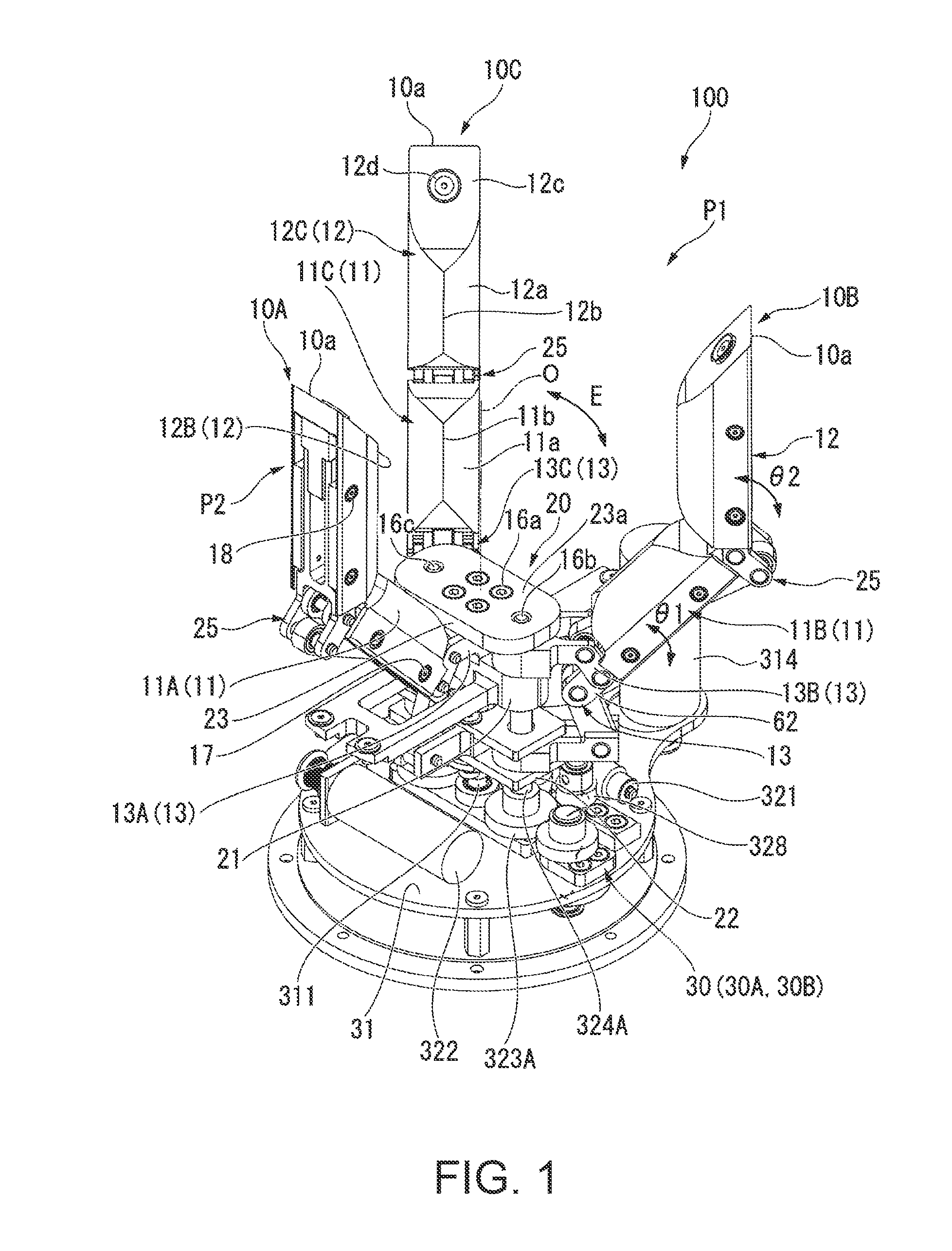 Robot hand and robot device