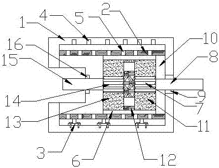 Efficient planet gear speed reducer with cooling function