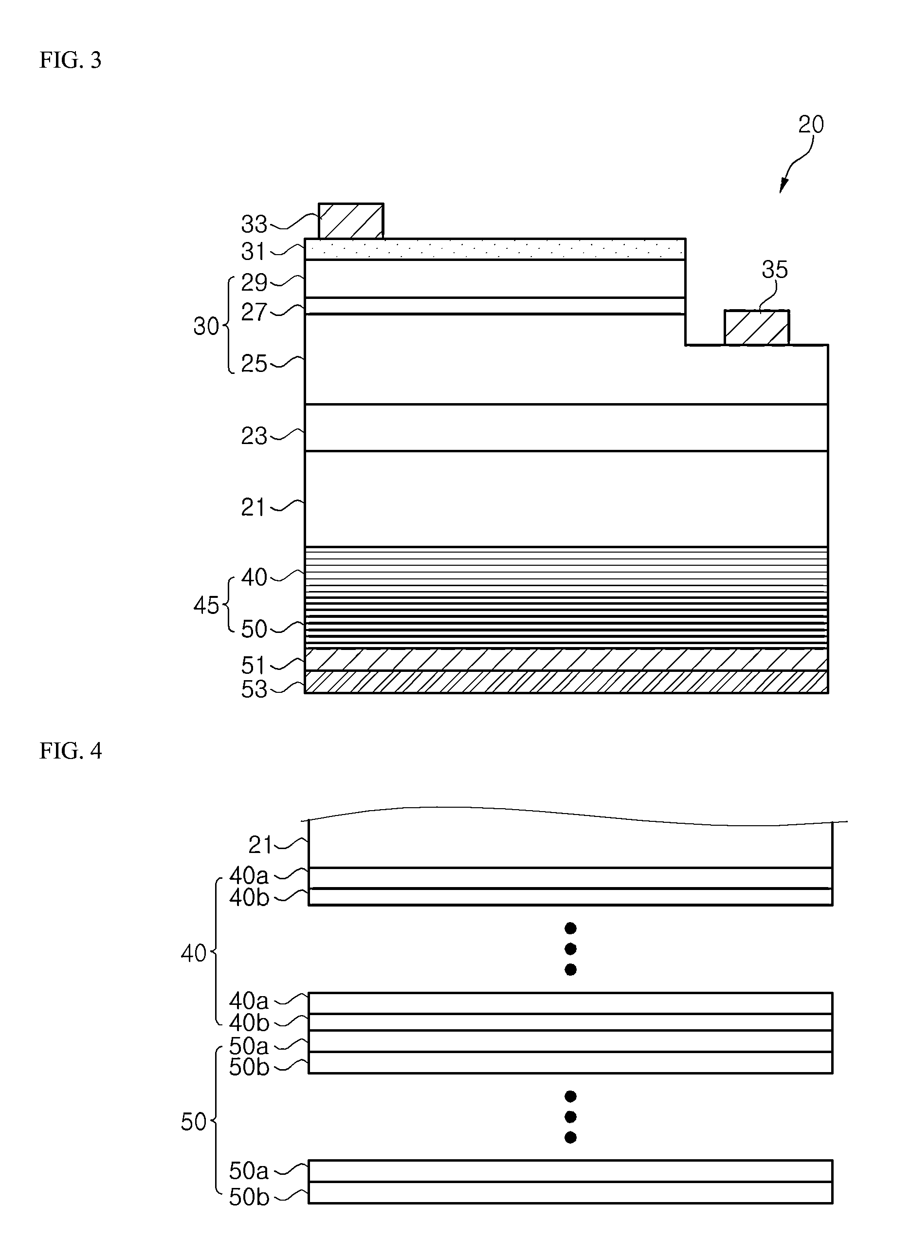 Light emitting diode chip having distributed bragg reflector and method of fabricating the same