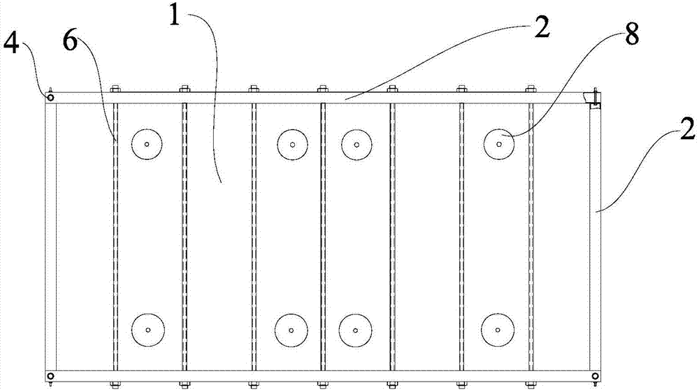 Production process for decoration board