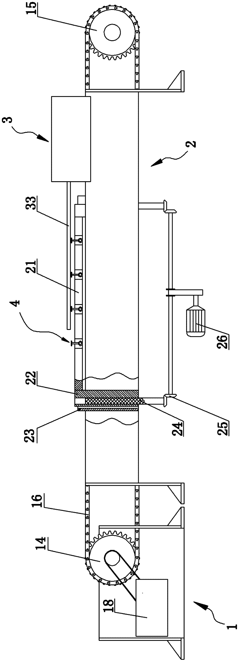 Longitudinal veneer slicer