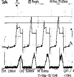 Surge protection device for suppression of continuous pulse