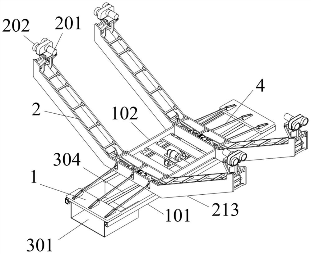 Belt corridor inspection robot