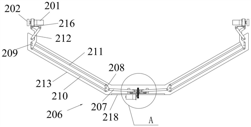 Belt corridor inspection robot