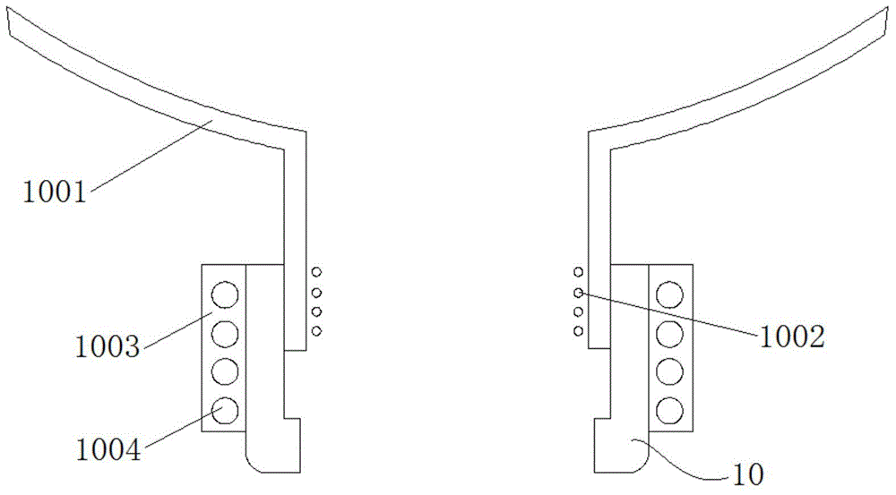 A high-efficiency single-sided reciprocating continuous coating magnetron sputtering roll-to-roll coating machine