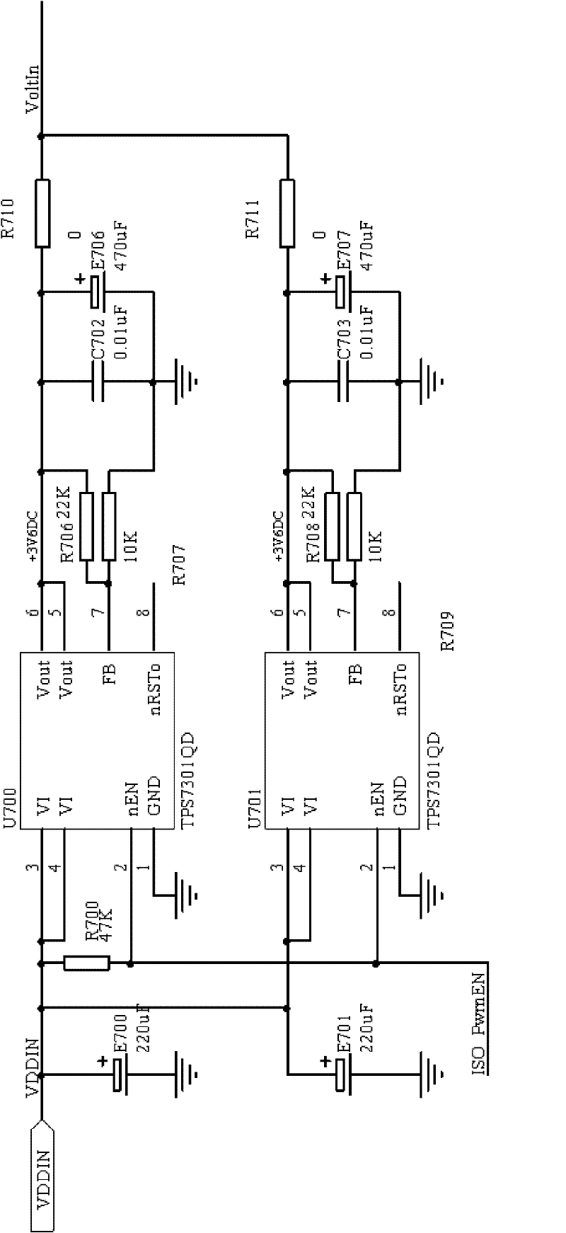 Power supply control system of field on-line monitoring device