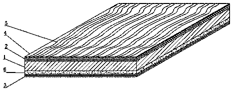 Air-purifying high-strength three-dimensional solid wood composite board and preparation method thereof