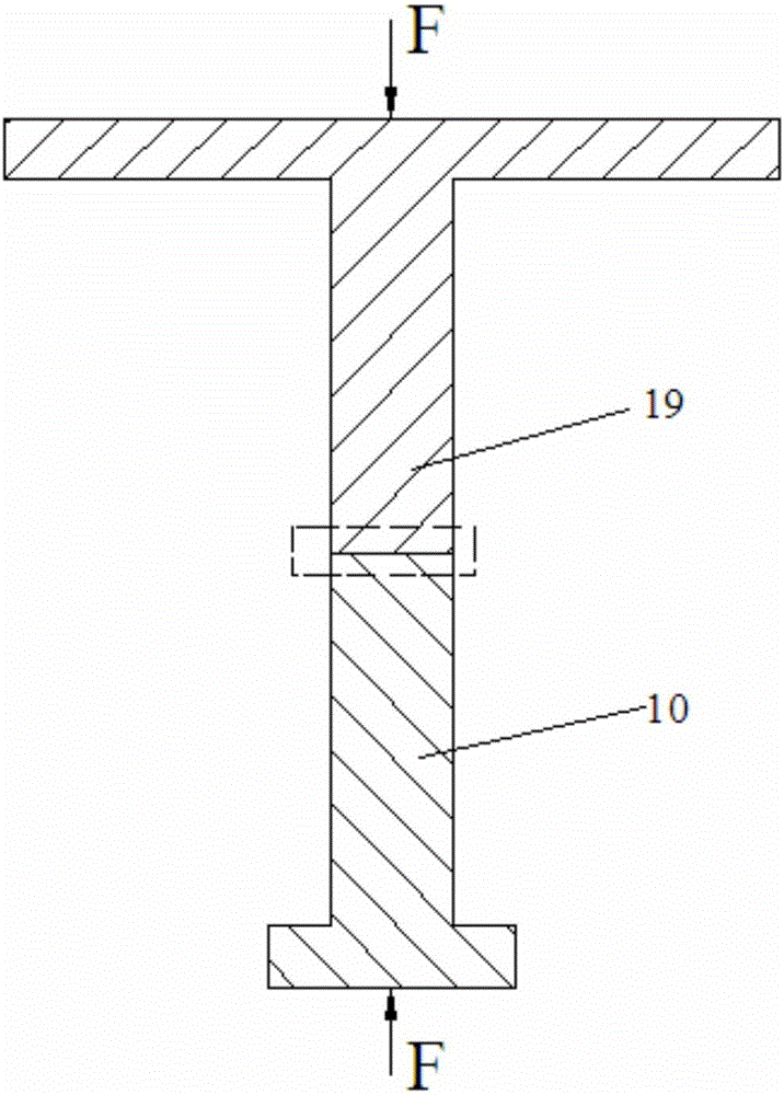 Measuring device and method for mechanical junction surface dynamic contact parameters based on surface texture