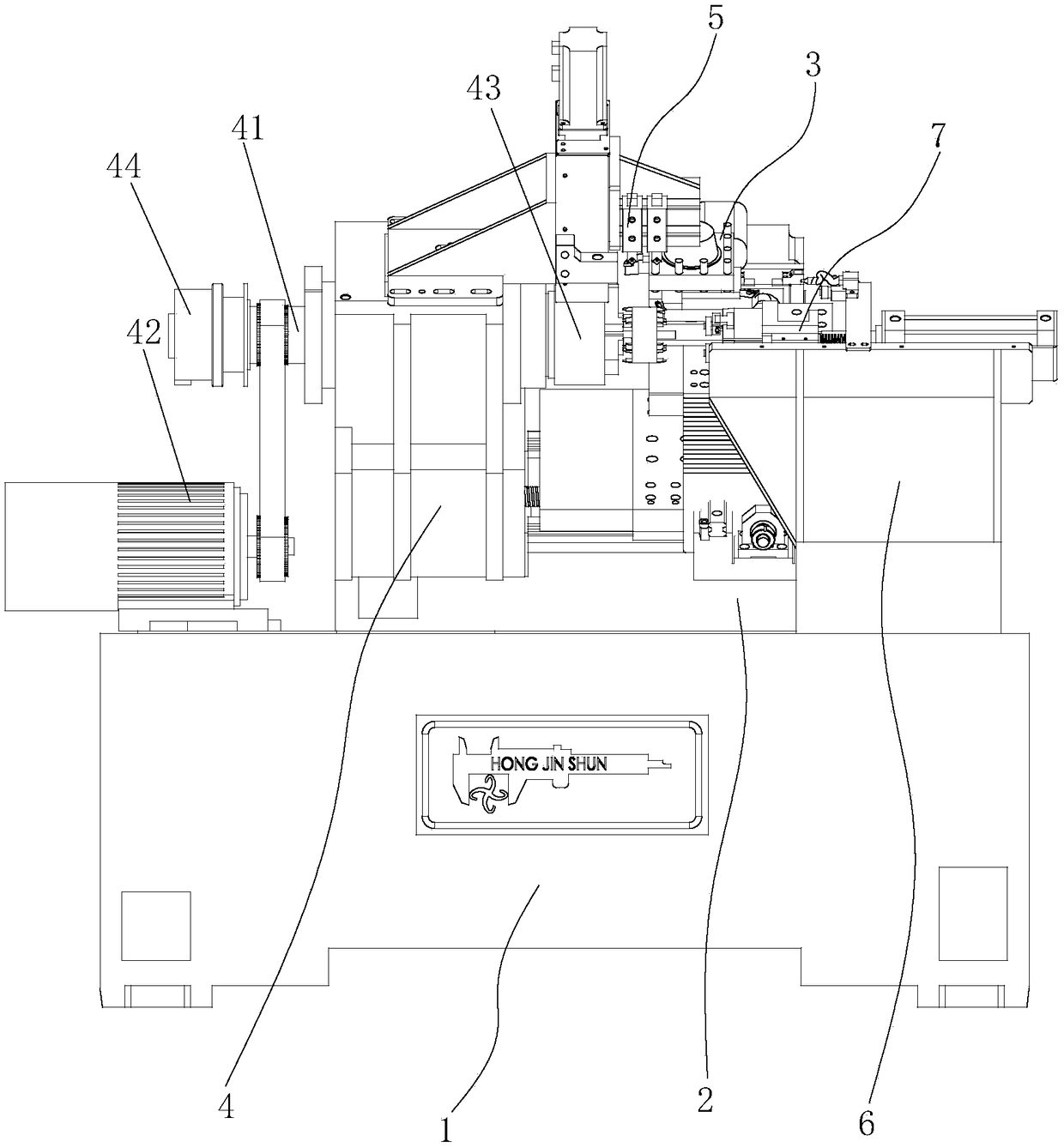 Multi-axis high-speed CNC lathe