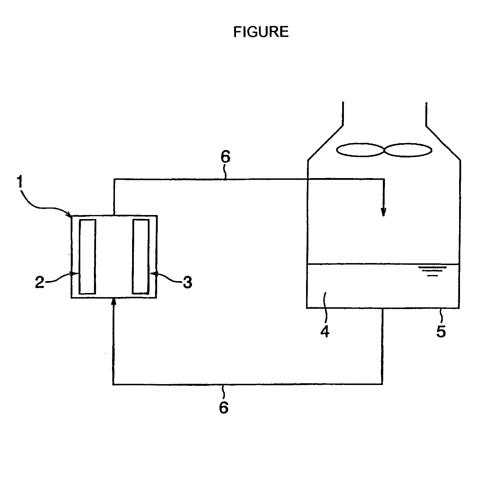 Electrochemical sterilizing and bacteriostatic method