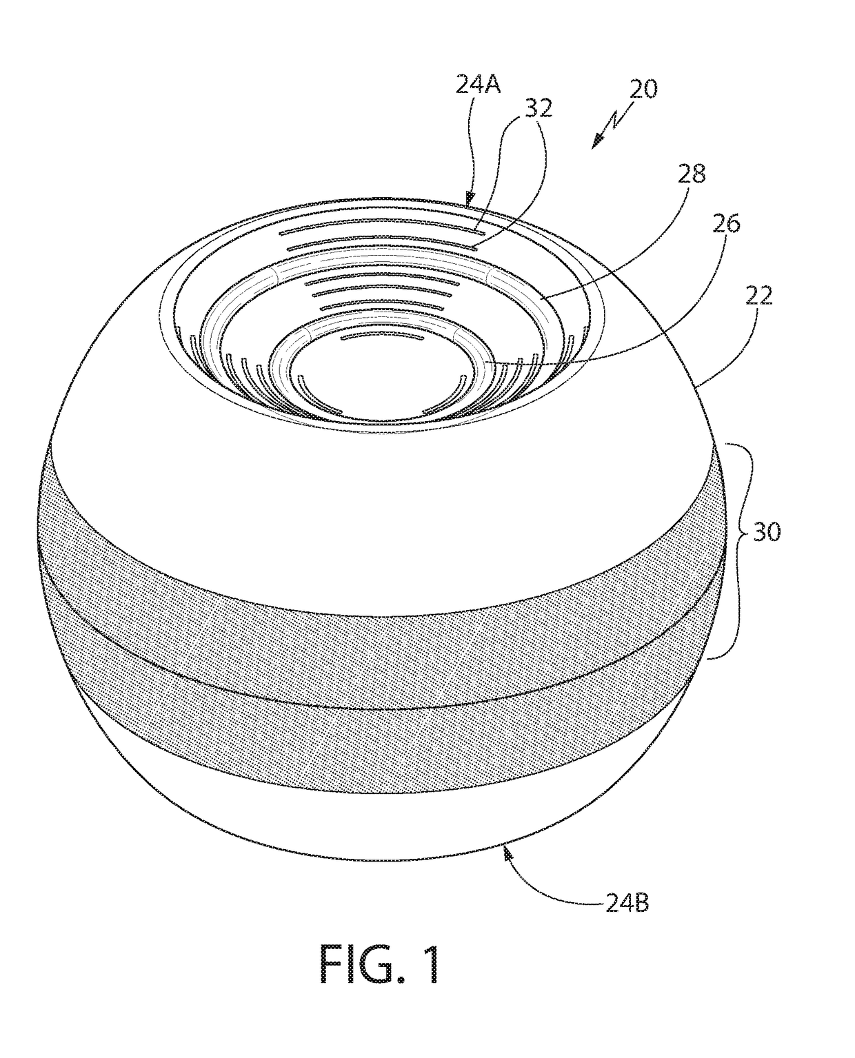 Cavitated Water Training/Exercise Ball