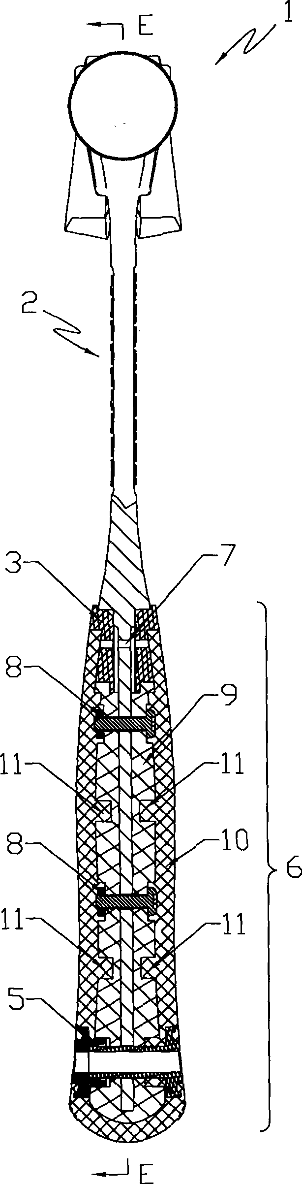 Damping handle