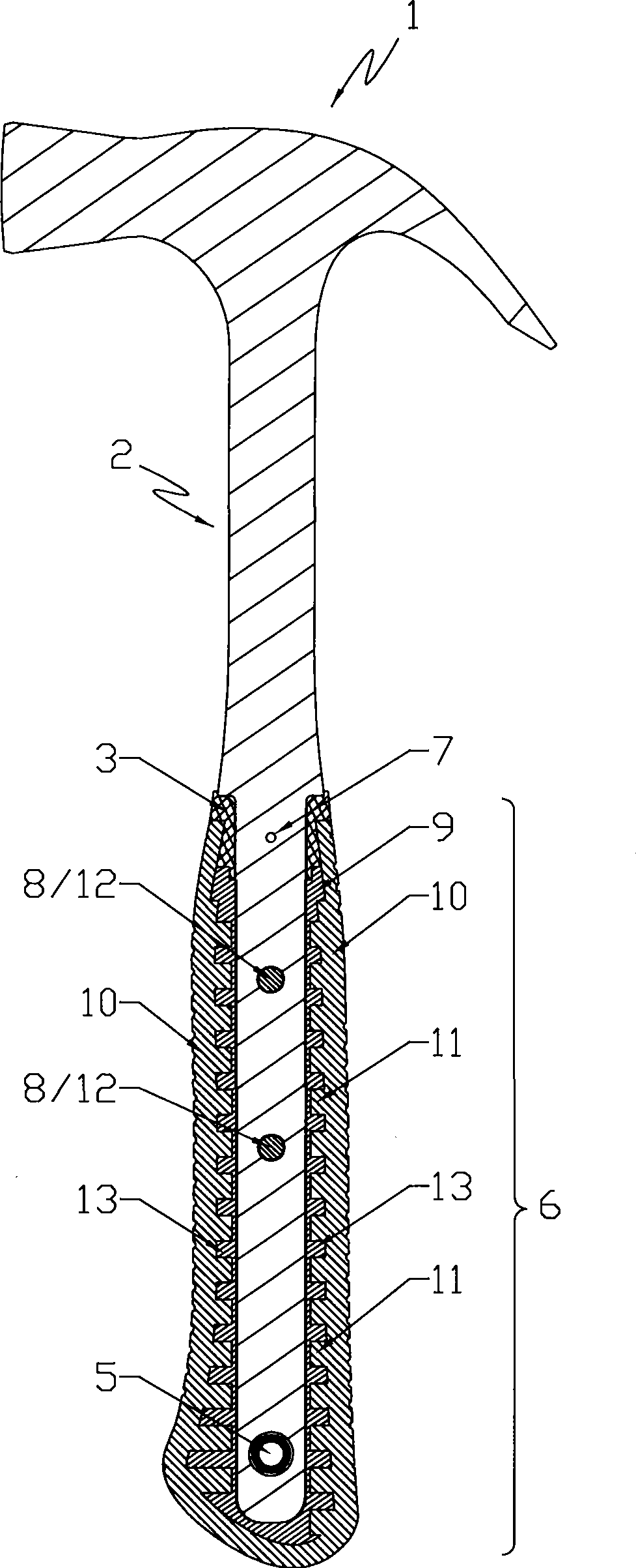 Damping handle