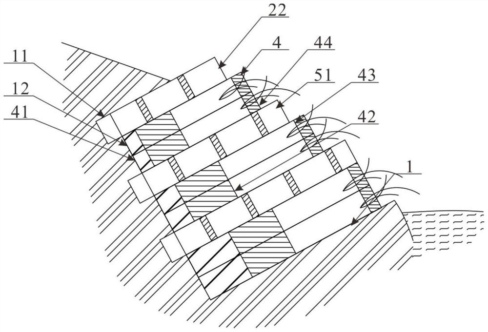 Method for restoring vegetation in water-level-fluctuating zone of reservoir