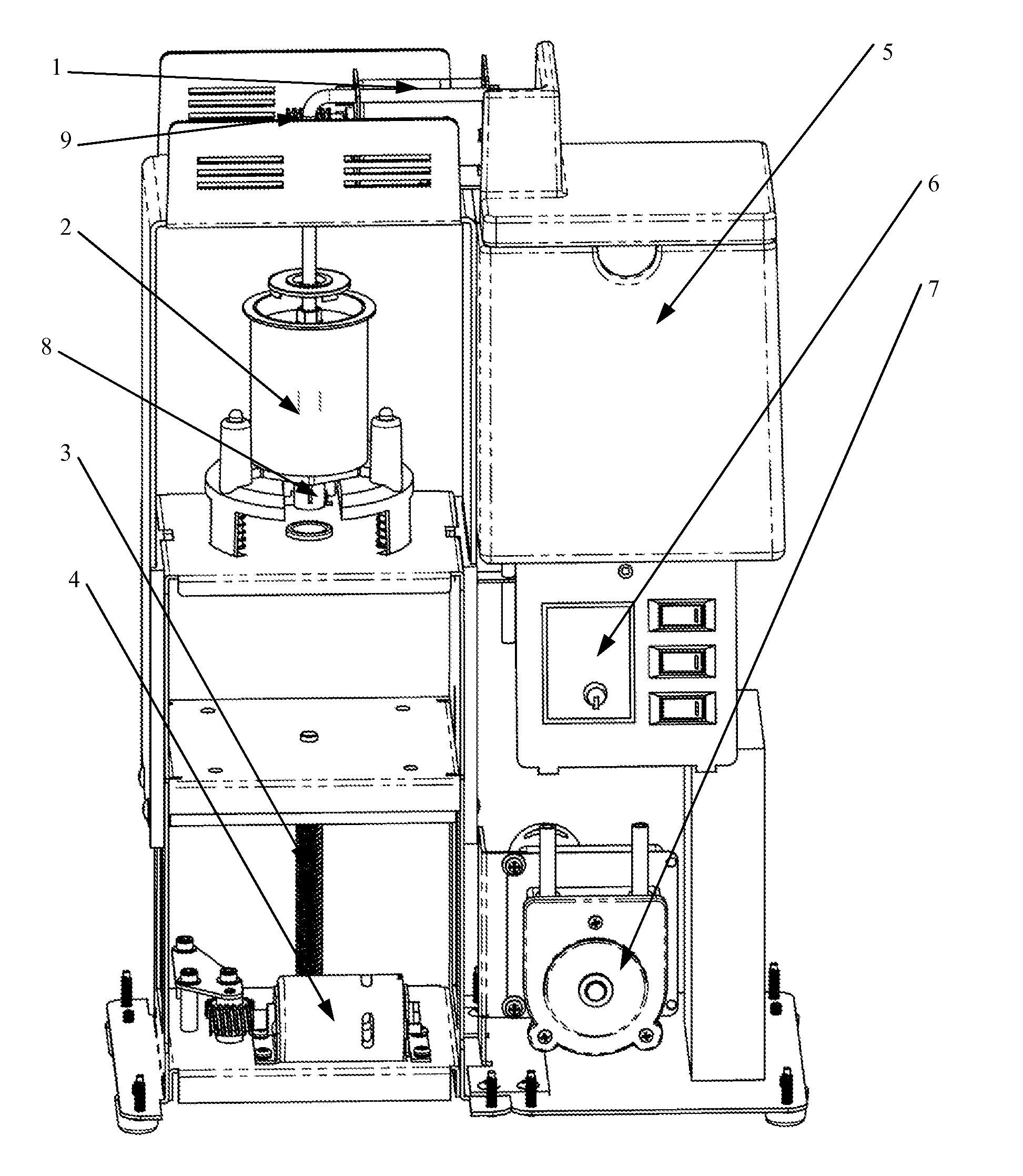 Method and apparatus for preparing and dispensing dental alginate compound