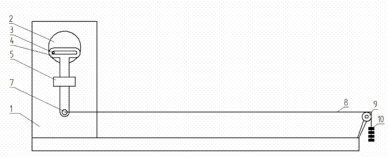 Novel standing wave demonstrating instrument