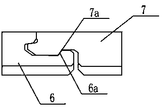 A kind of hard multi-layer composite pvc floor