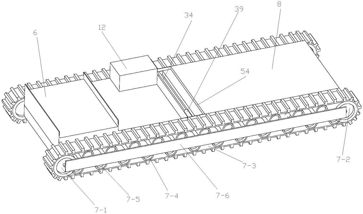 Coal mine drilling and anchoring robot and supporting method