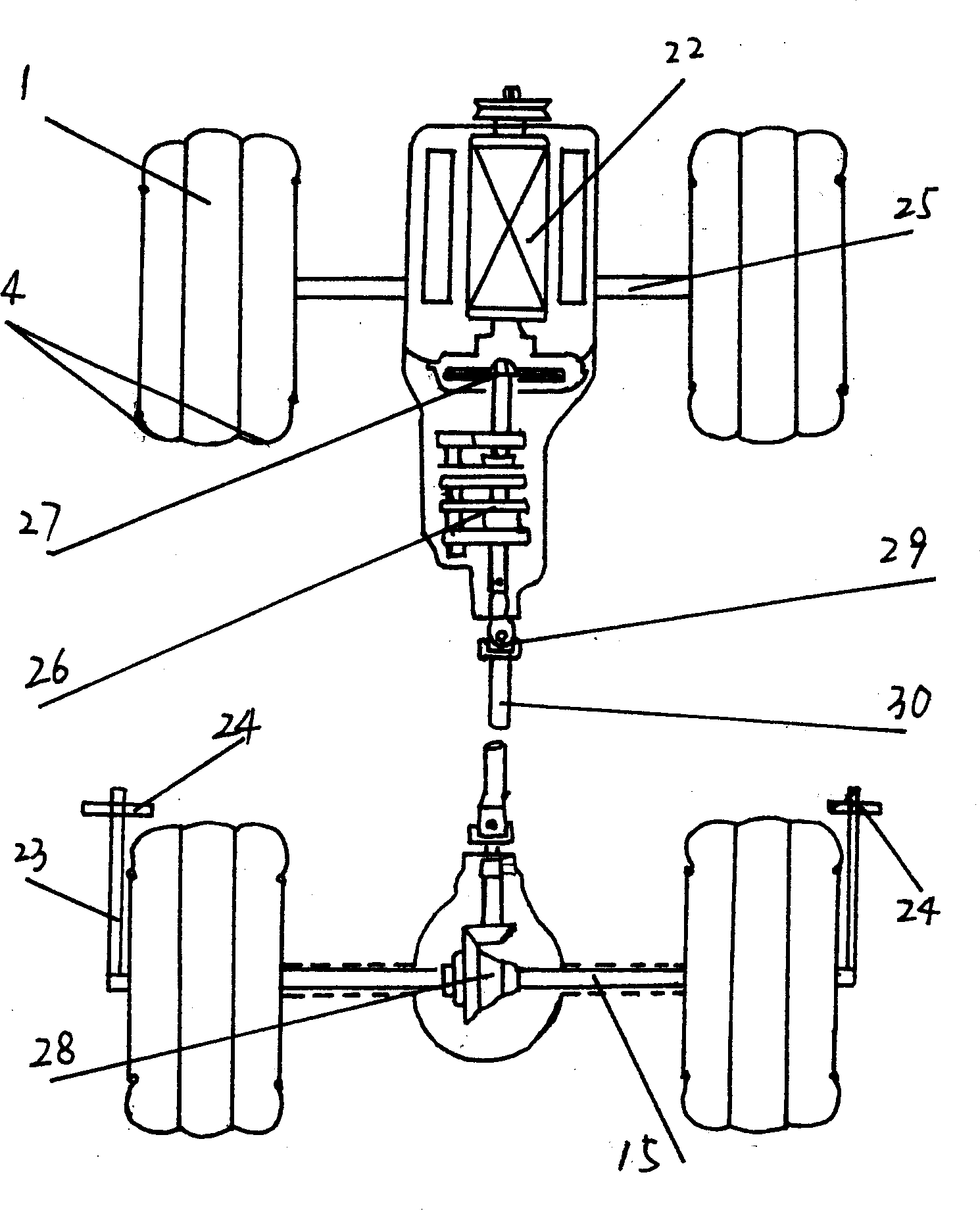 Self-power electric vehicle