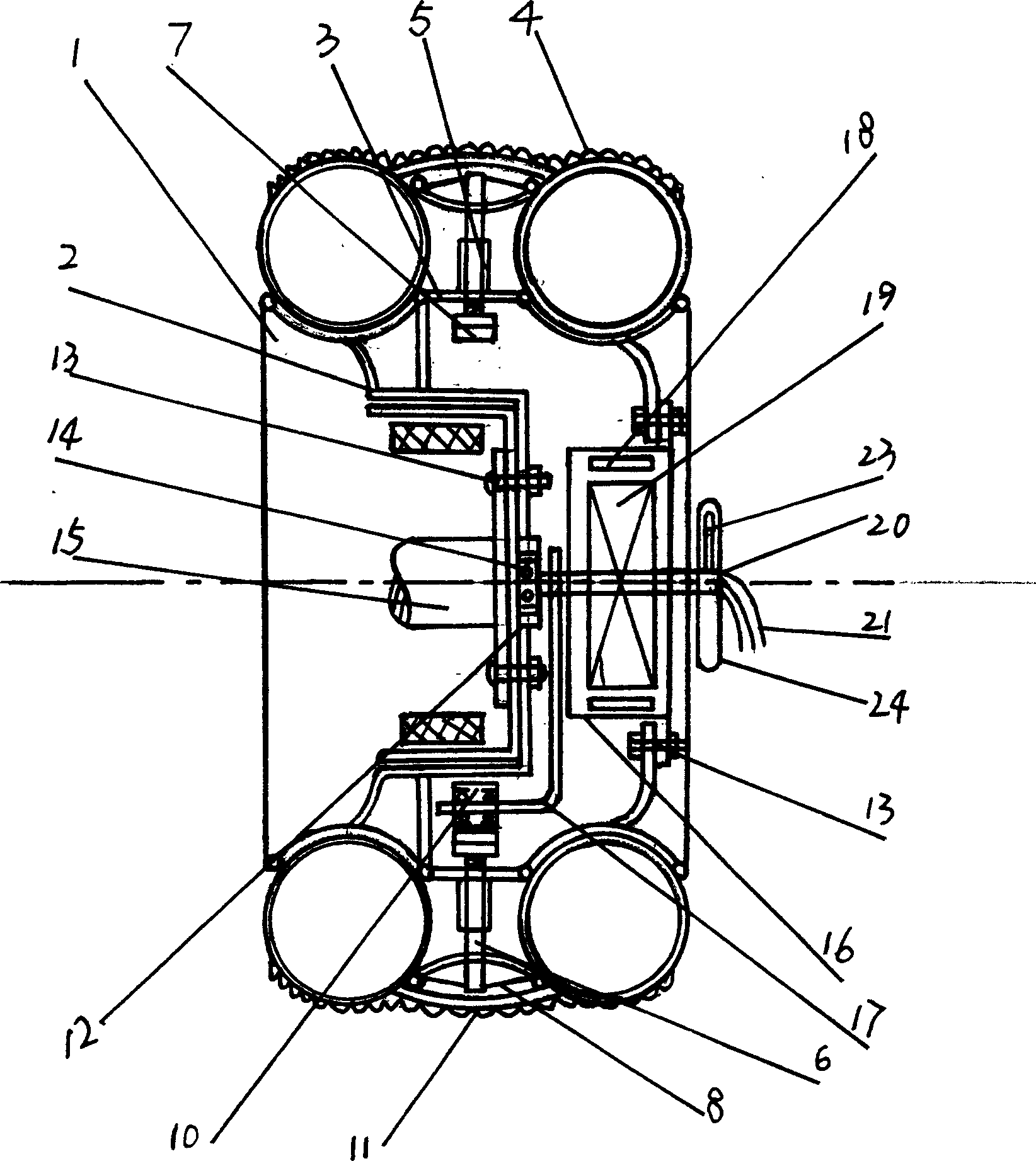 Self-power electric vehicle