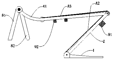 A human body assisting device for cabin welding