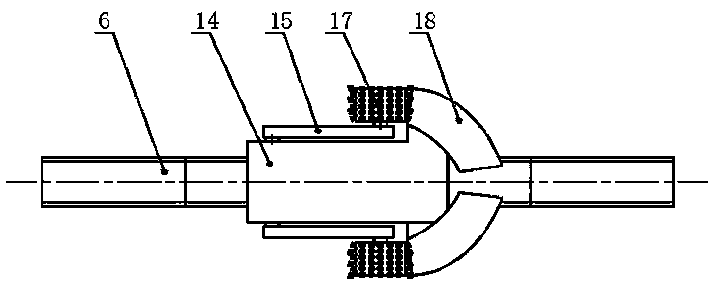 Steeply pitching seam mining method