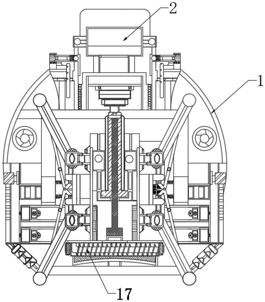 E-commerce equipment with portable part mounting function