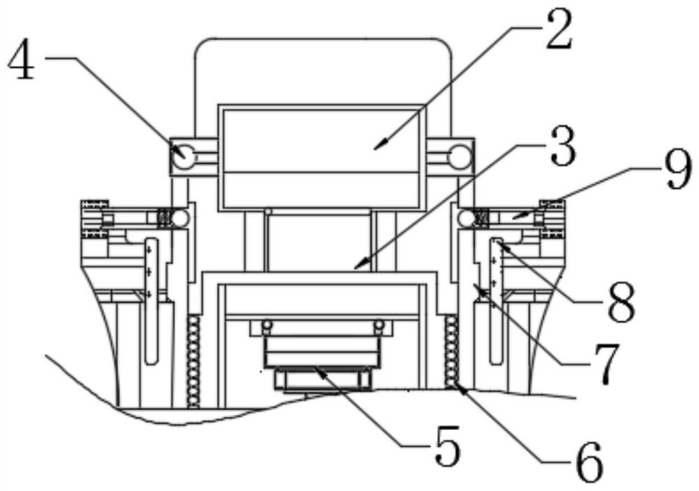 E-commerce equipment with portable part mounting function