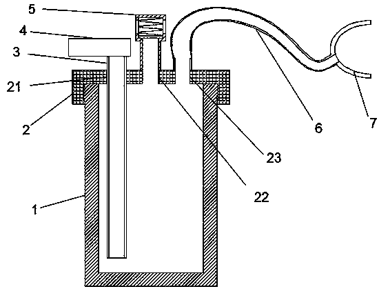 Breath training device capable of adjusting training intensity