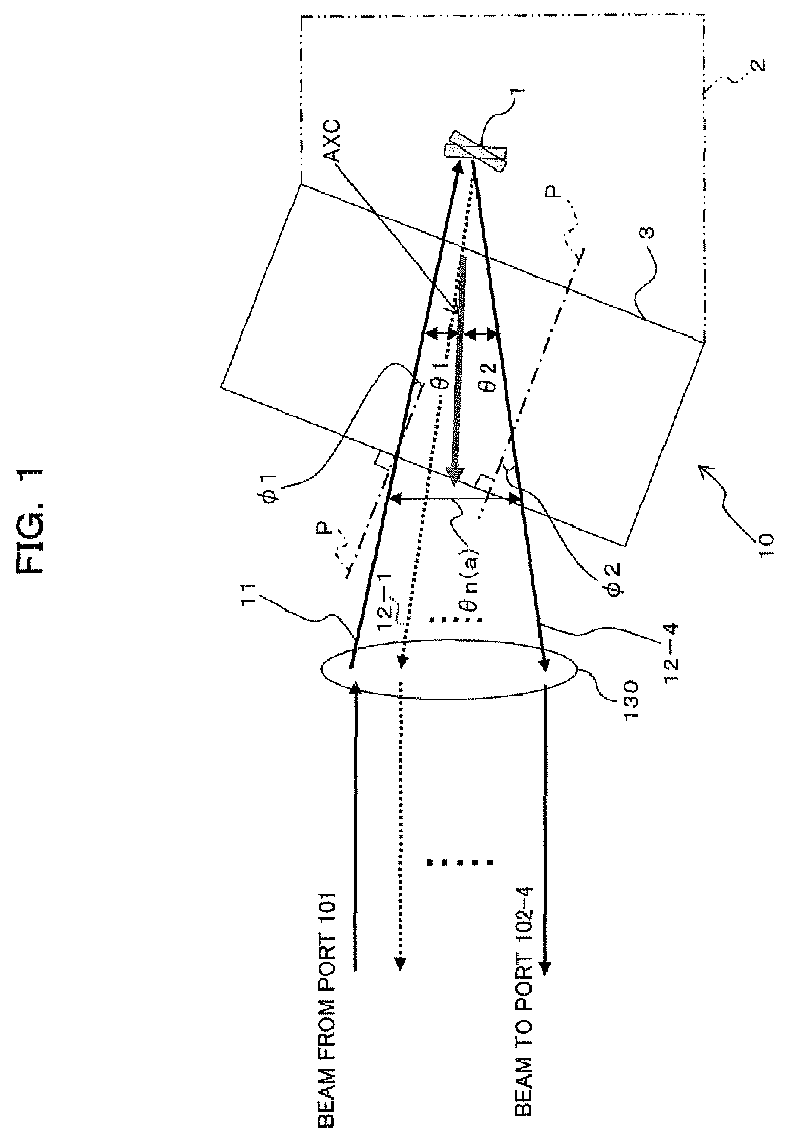 Mirror device and optical apparatus