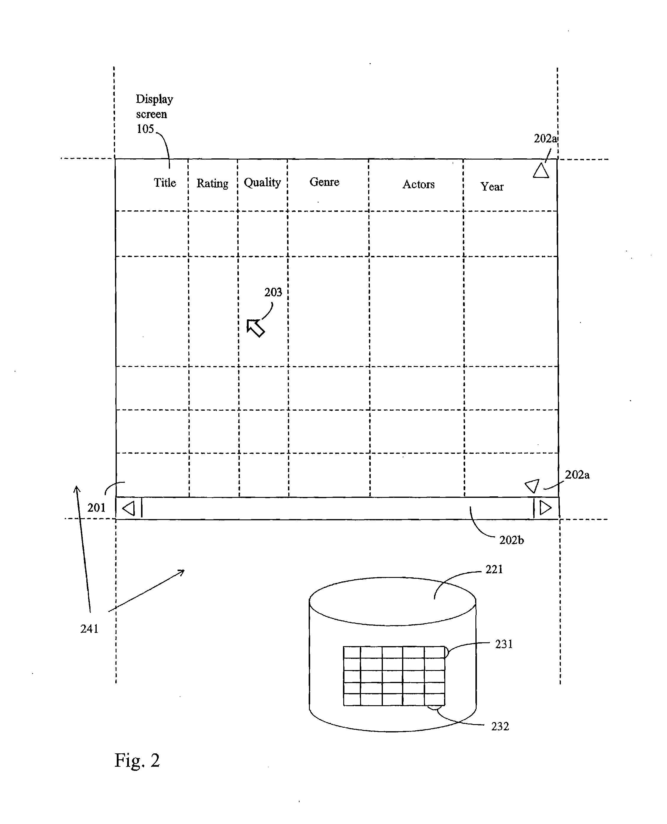 Grid-Like Guided User Interface for Video Selection and Display