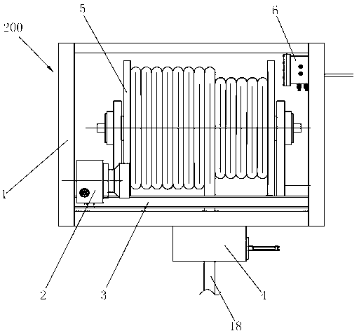 Underwater object lifting device