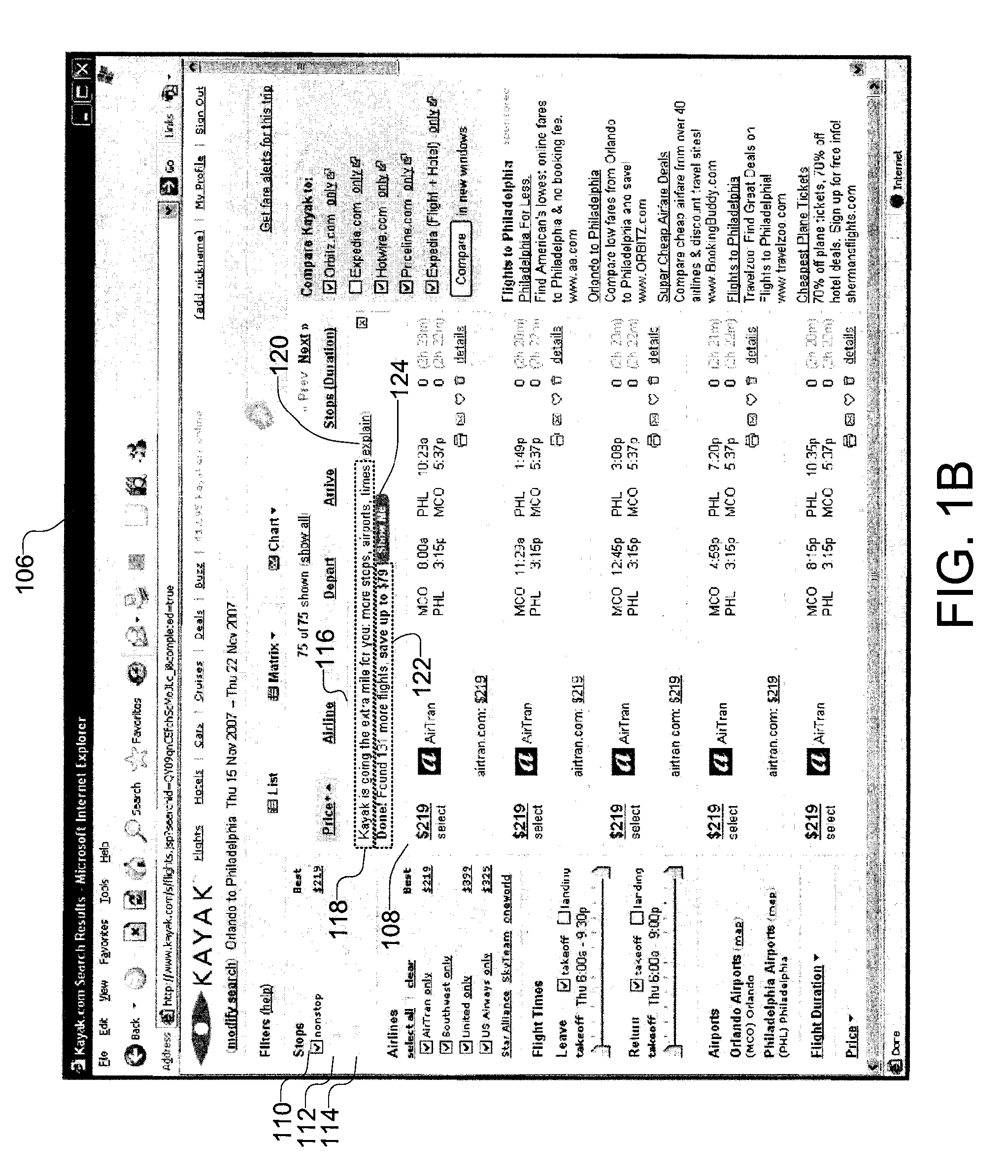 Multi-phase search and presentation for vertical search websites