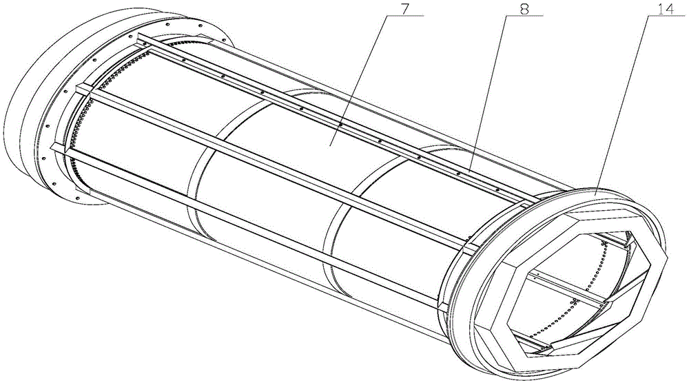 Adjustable inclination self-cleaning vibrating trommel screen