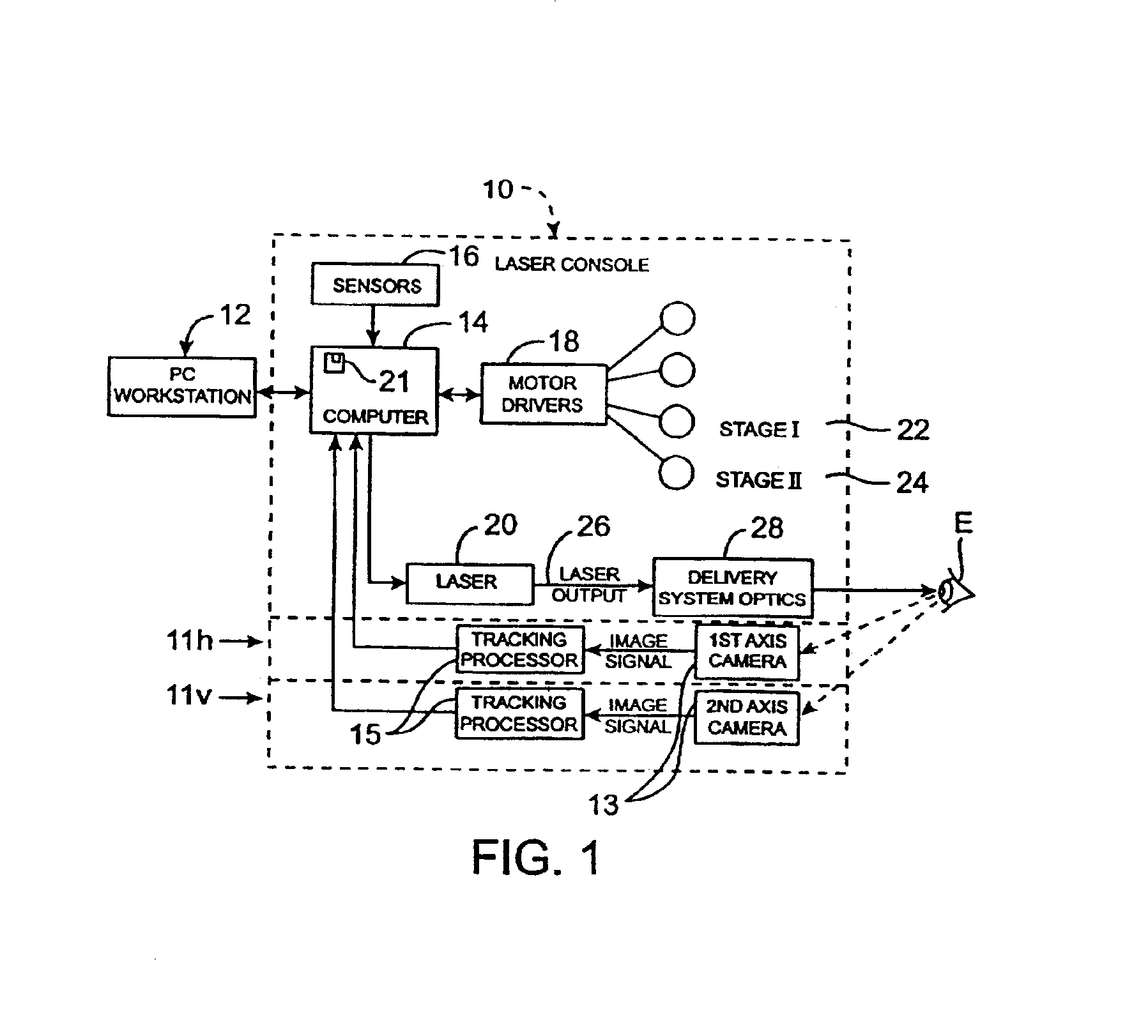 Beam position monitoring for laser eye surgery