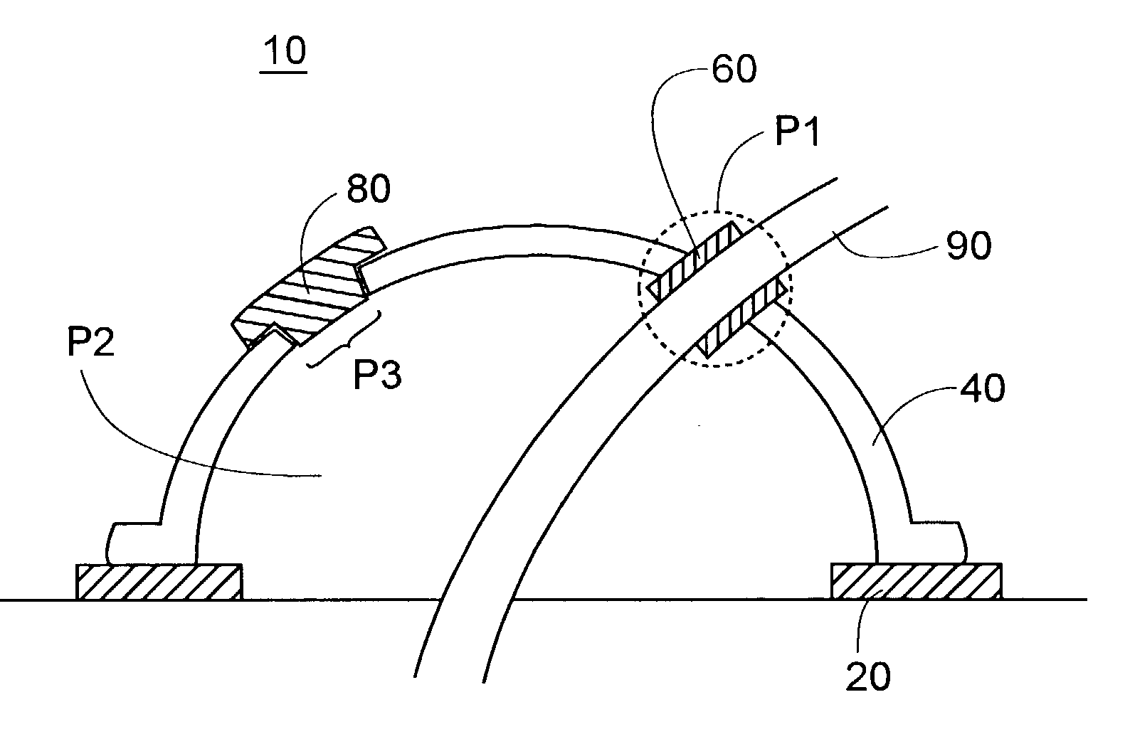 Protector and blood pump system