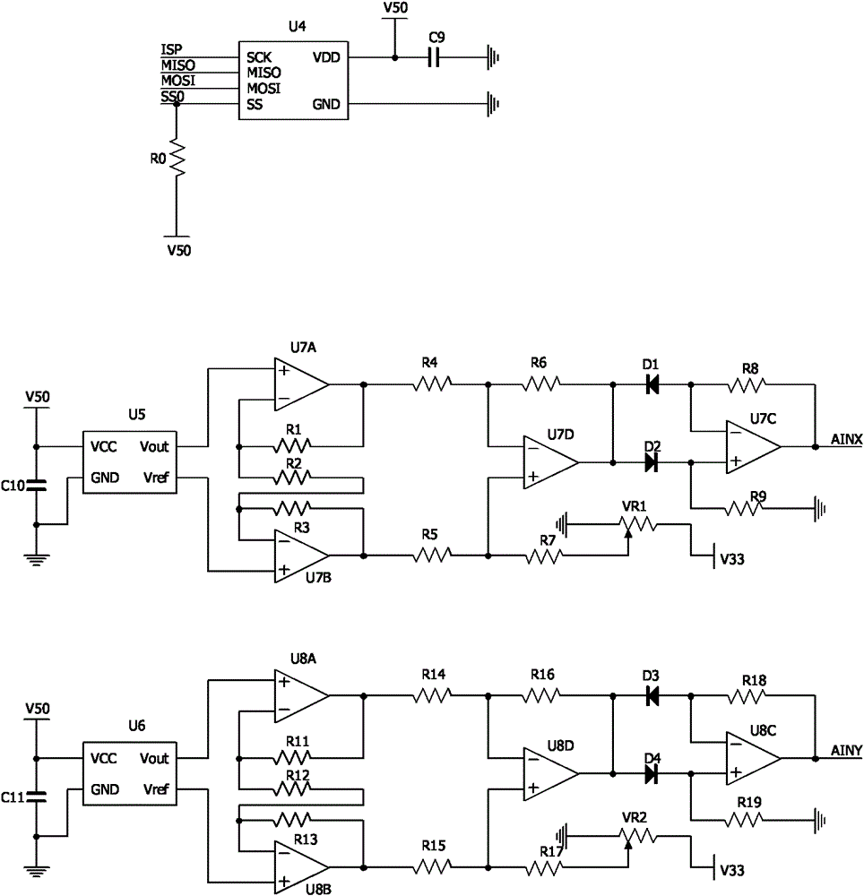 Ground measurement and control system for multi-rotor aircraft with rotor speed detection function