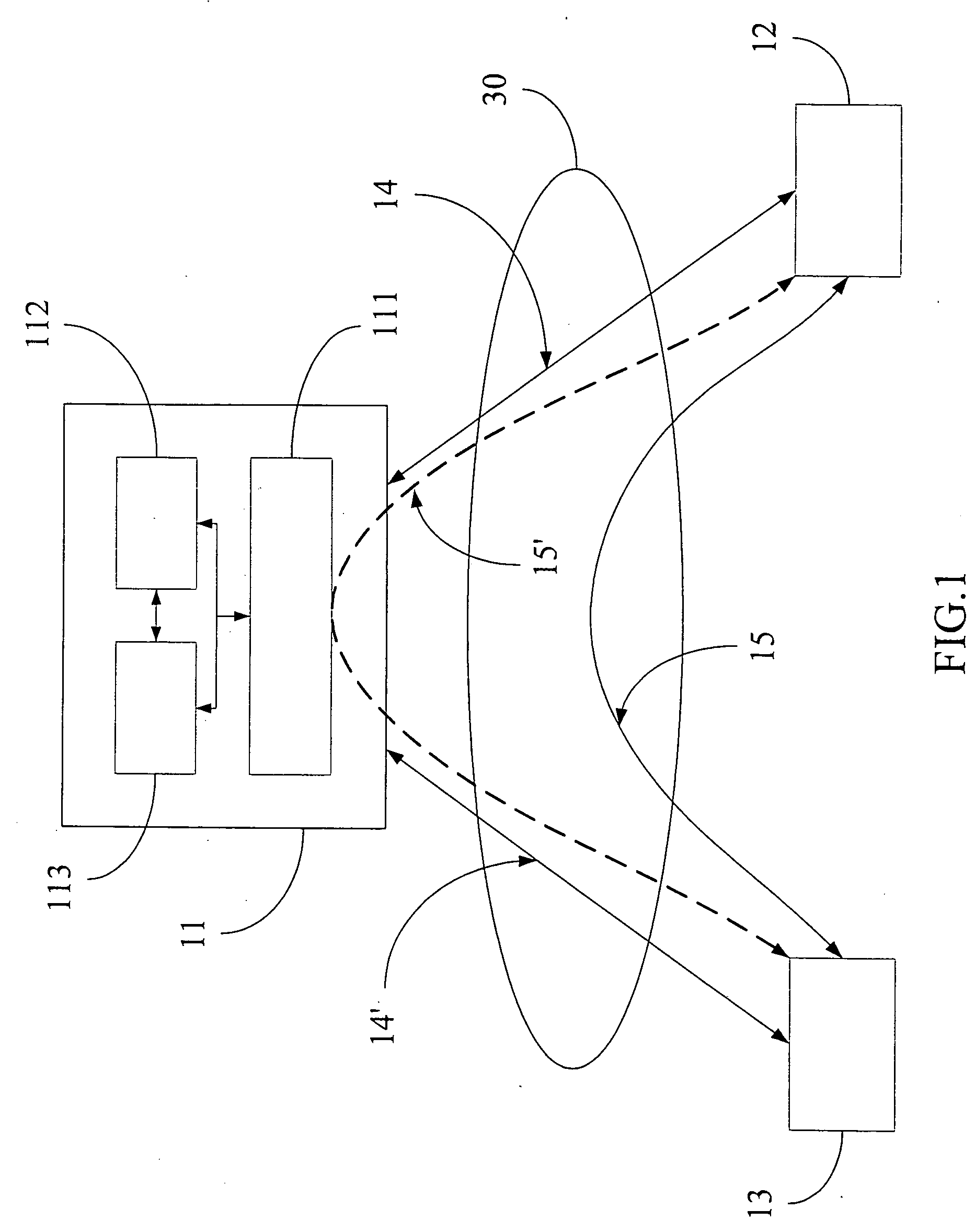 System structure for increasing the performance of data transmission on the internet