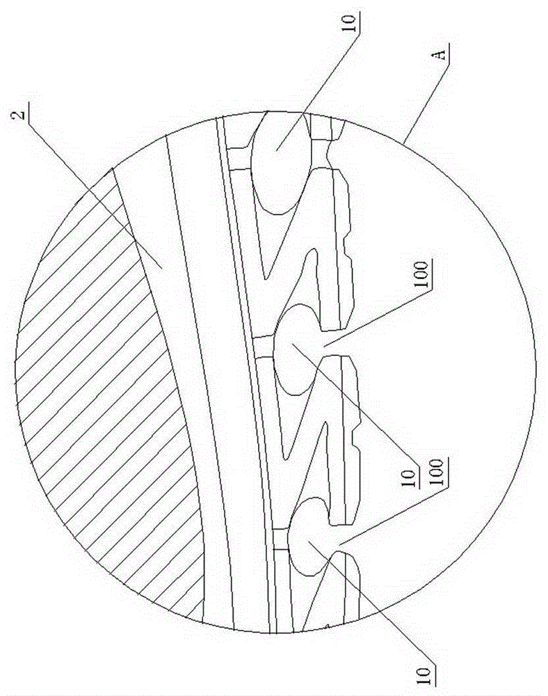 A light running shoe with novel structure