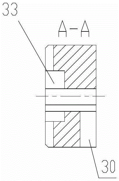 Forming mold for shutter