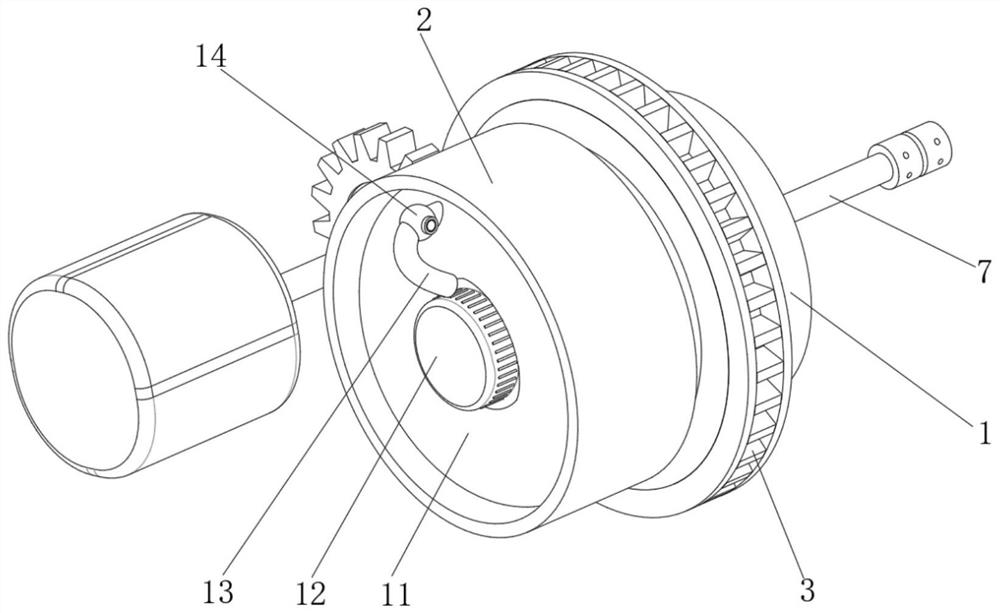 Anti-sticking device for electromechanical actuator and sticking fault judgment method